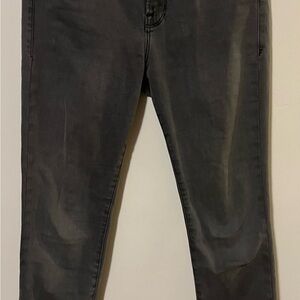 Frame Denim Le Skinny De Jeanne Raw High Slit Dunaway Size 29